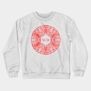 PURA VIDA RED Crewneck Sweatshirt